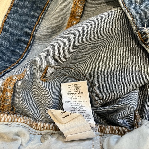 PacSun Power Super Stretch High Rise Distressed Ankle Jegging, Sz 29 - Picture 9 of 14